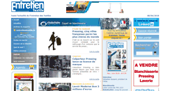 Desktop Screenshot of entretien-textile.fr